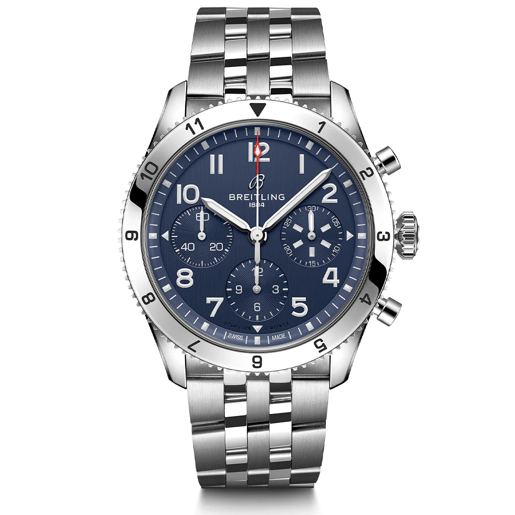 【Free Shipping】【Super Clone】Classic AVI Chronograph 42 Tribute To Vought F4U Corsair A233801A1C1A1