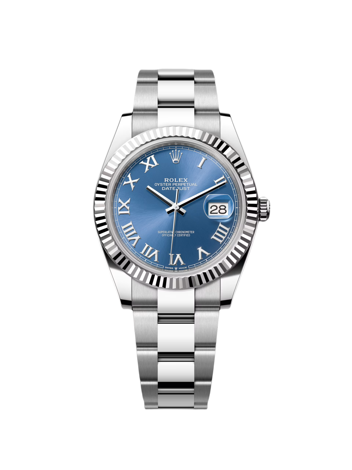 【Free Shipping】【Super Clone】RLX  Datejust 41mm 126334 Blue Roman Oyster Stainless Steel Men’s Watch