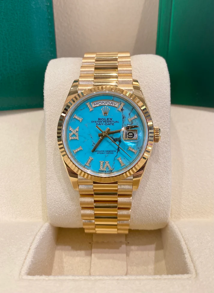 【Free Shipping】【Super Clone】RLX  Day-Date M128238-0071 36mm
