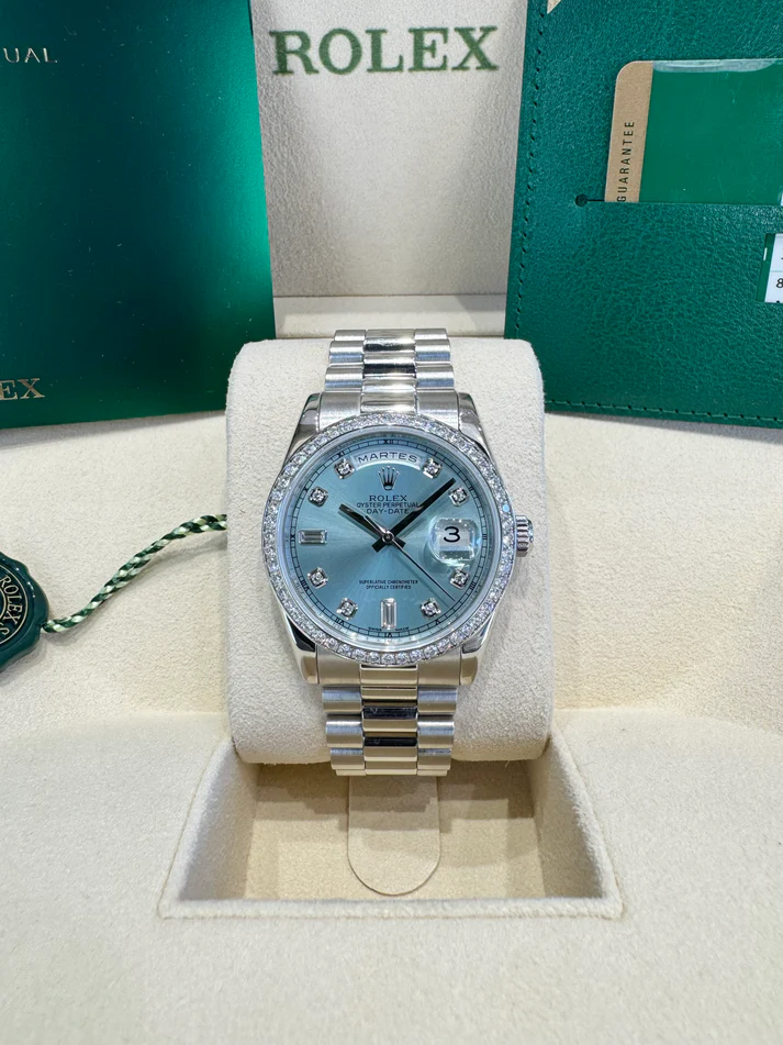 【Free Shipping】【Super Clone】RLX  Day-Date M118346-0028 36mm