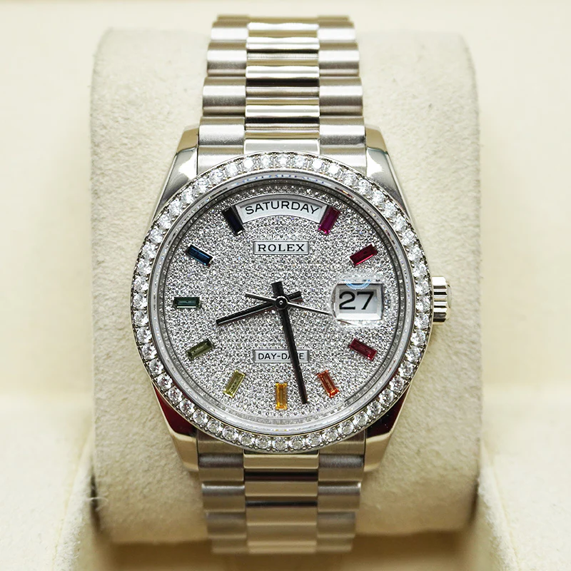 【Free Shipping】【Super Clone】RLX  Day-Date M128349RBR-0006 36mm