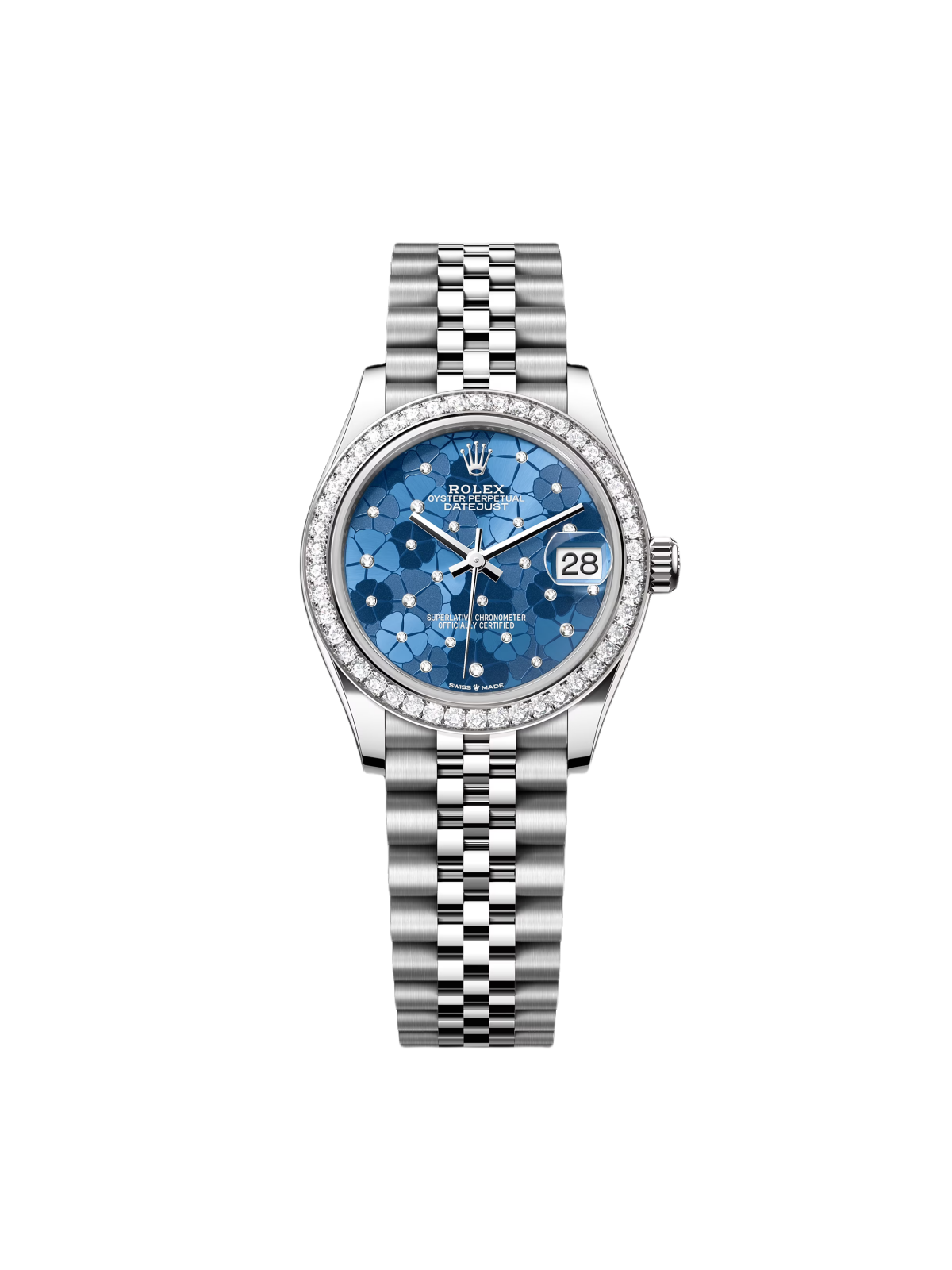 【Free Shipping】【Super Clone】RLX Datejust m278384RBR-0039/0040 Azzurro Blue 31mm Dial Oyster Watch