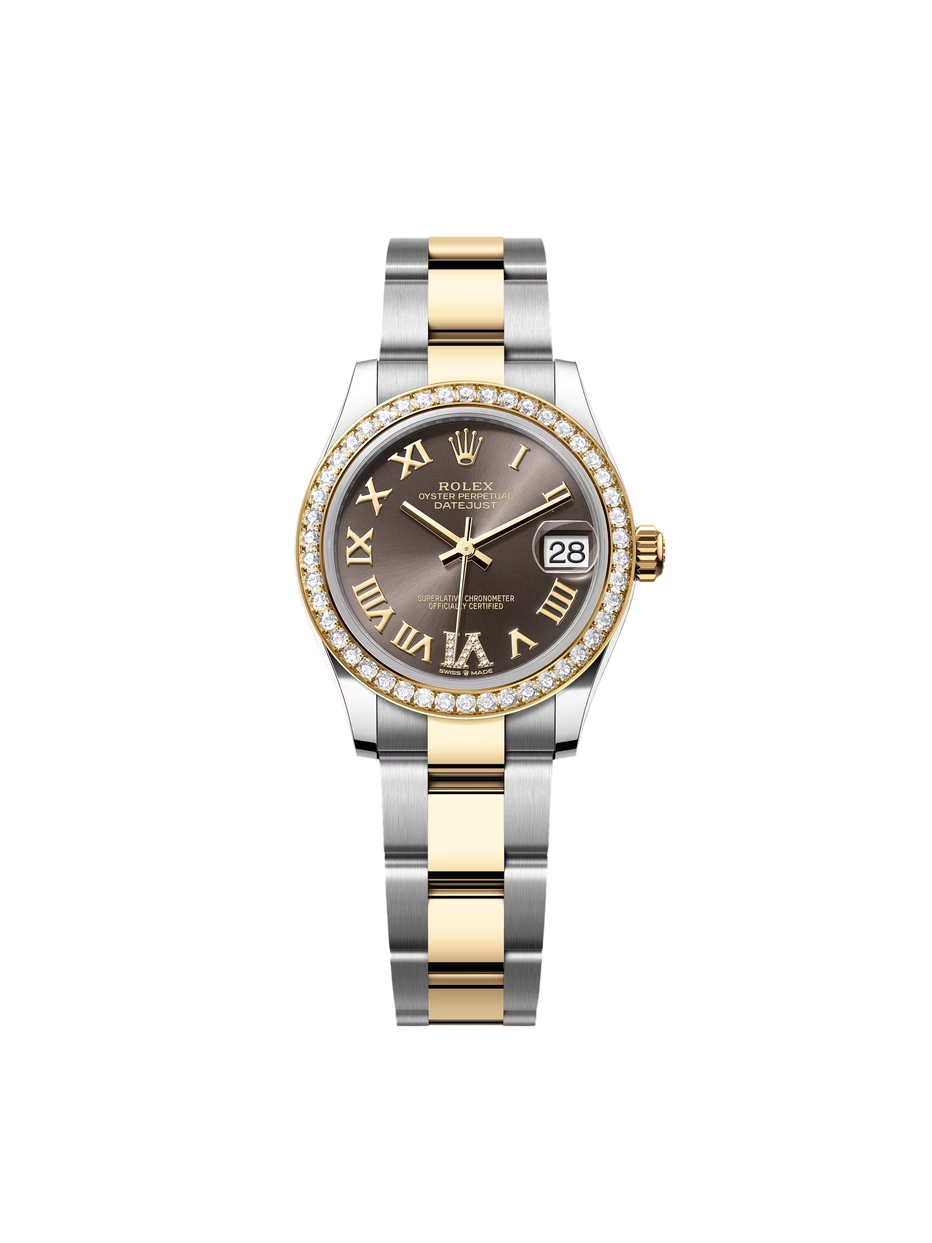 【Free Shipping】【Super Clone】RLX Datejust m278383RBR-0017/0018 31mm Dark Grey Dial Oyster Bracelet