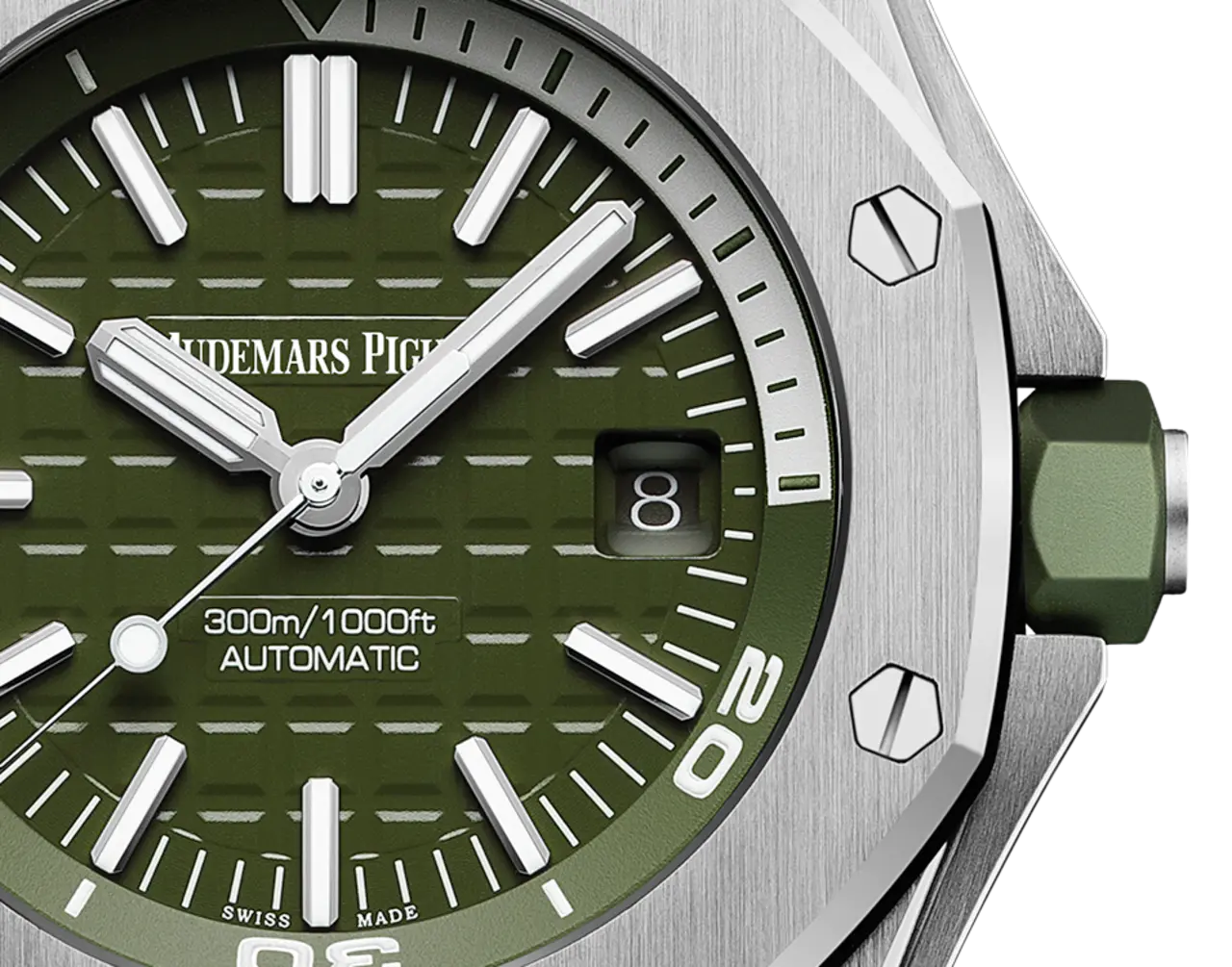 【Free Shipping】【Super Clone】A&P OFFSHORE DIVER Khaki Dial 42mm