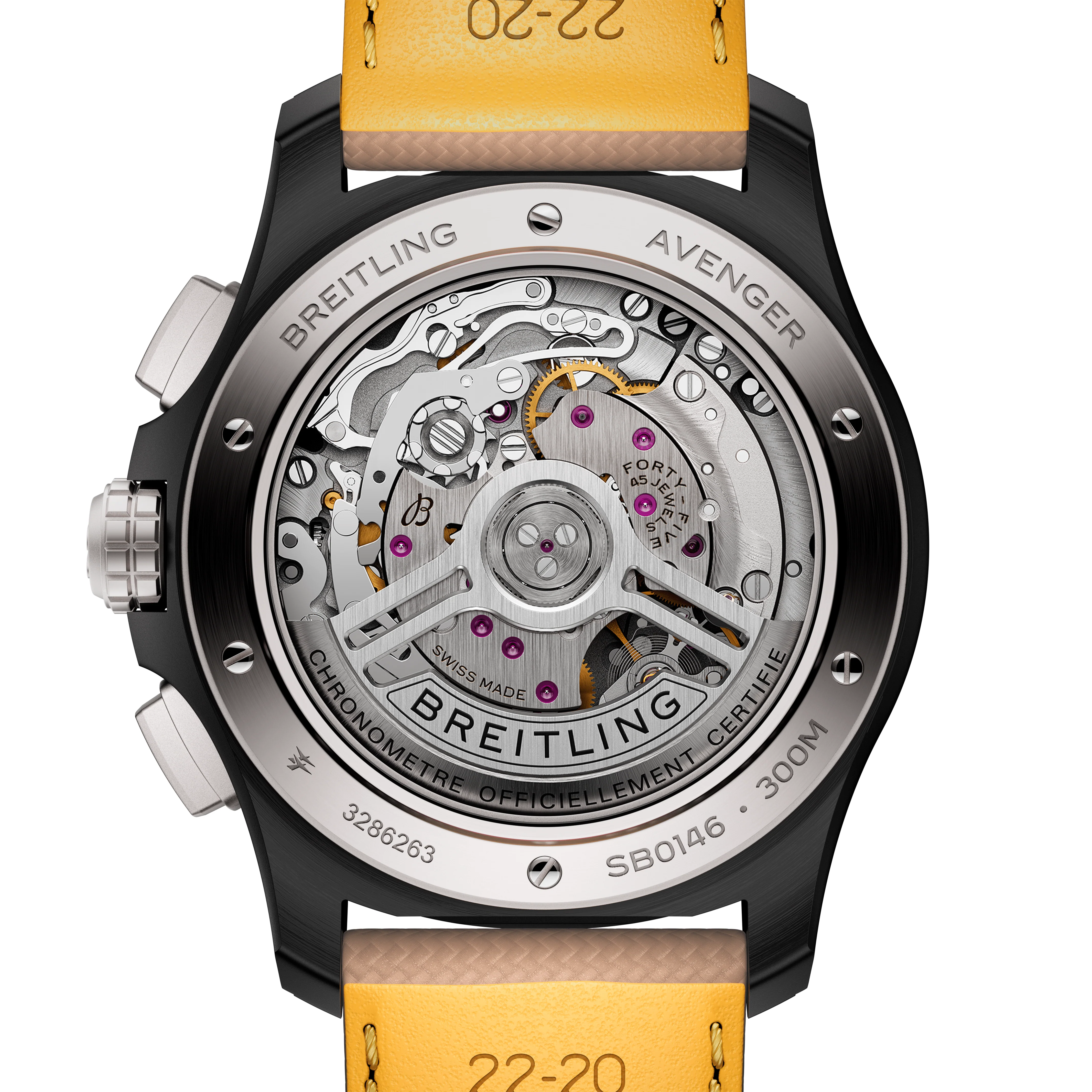【Free Shipping】【Super Clone】Avenger B01 Chronograph 42 Night Mission SB0146101B1X1