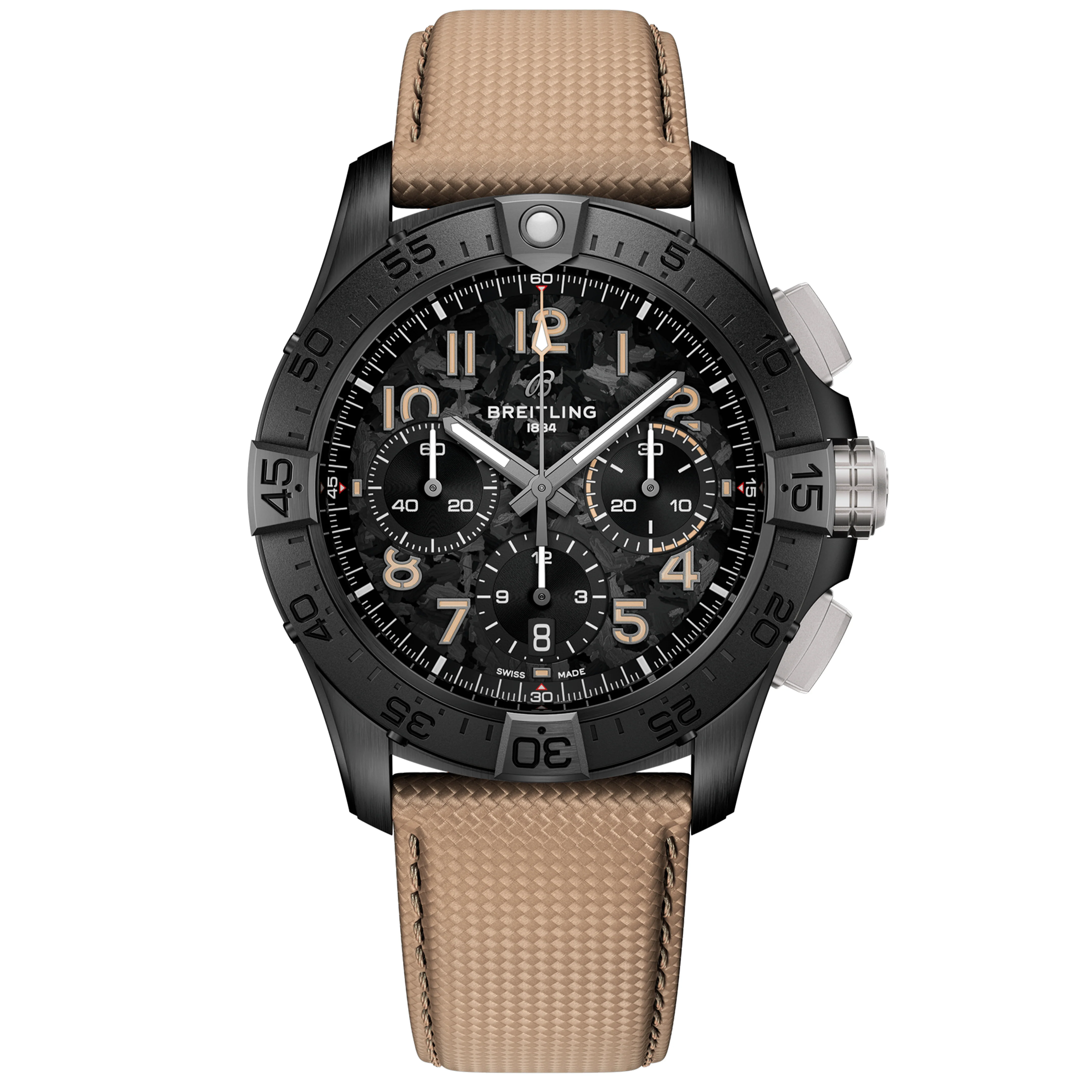 【Free Shipping】【Super Clone】Avenger B01 Chronograph 42 Night Mission SB0146101B1X1