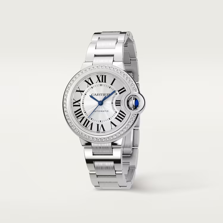 【Free Shipping】【Super Clone】BALLON BLEU Diamond Bezel 33mm