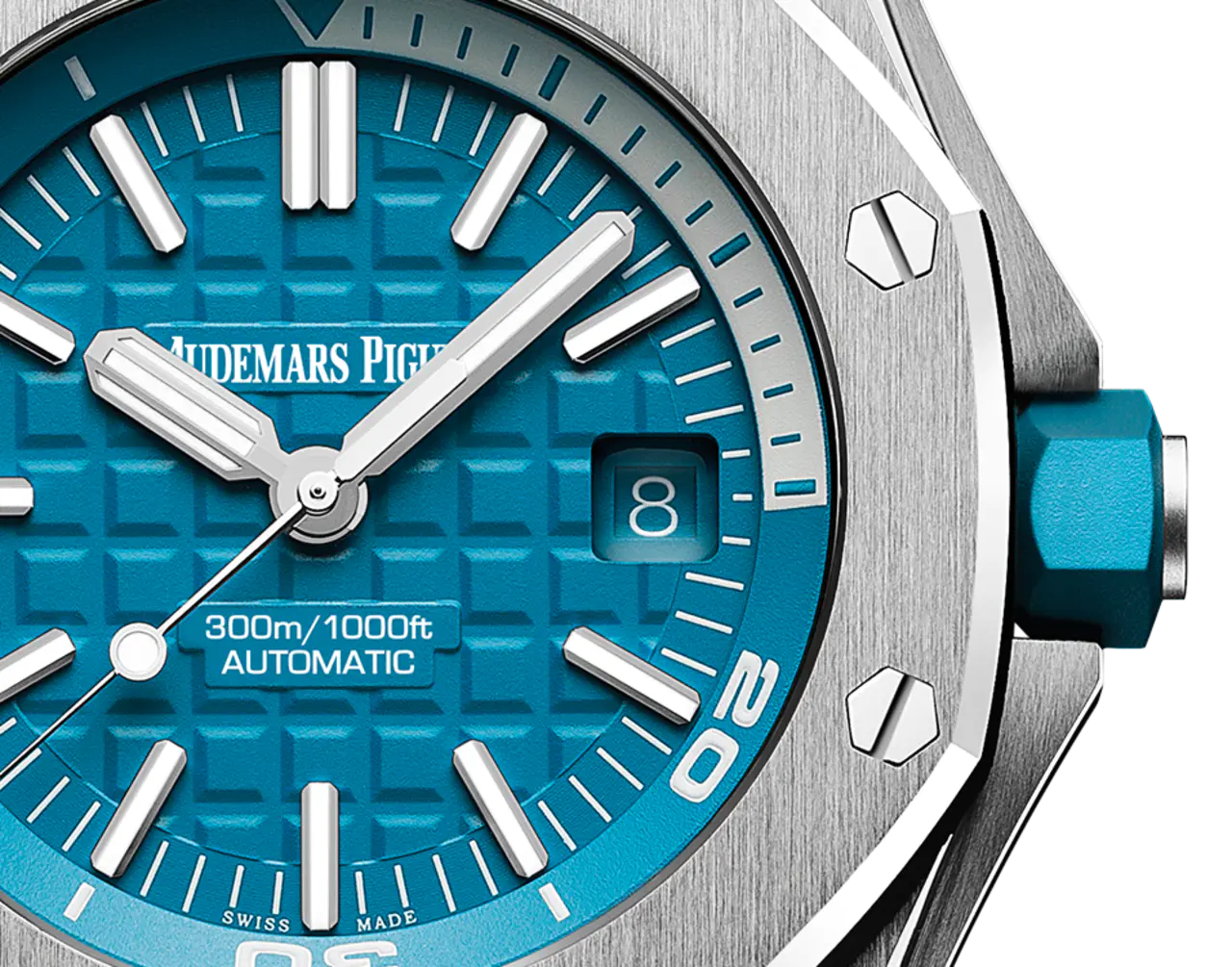 【Free Shipping】【Super Clone】A&P OFFSHORE DIVER Turquoise Blue Dial 42mm