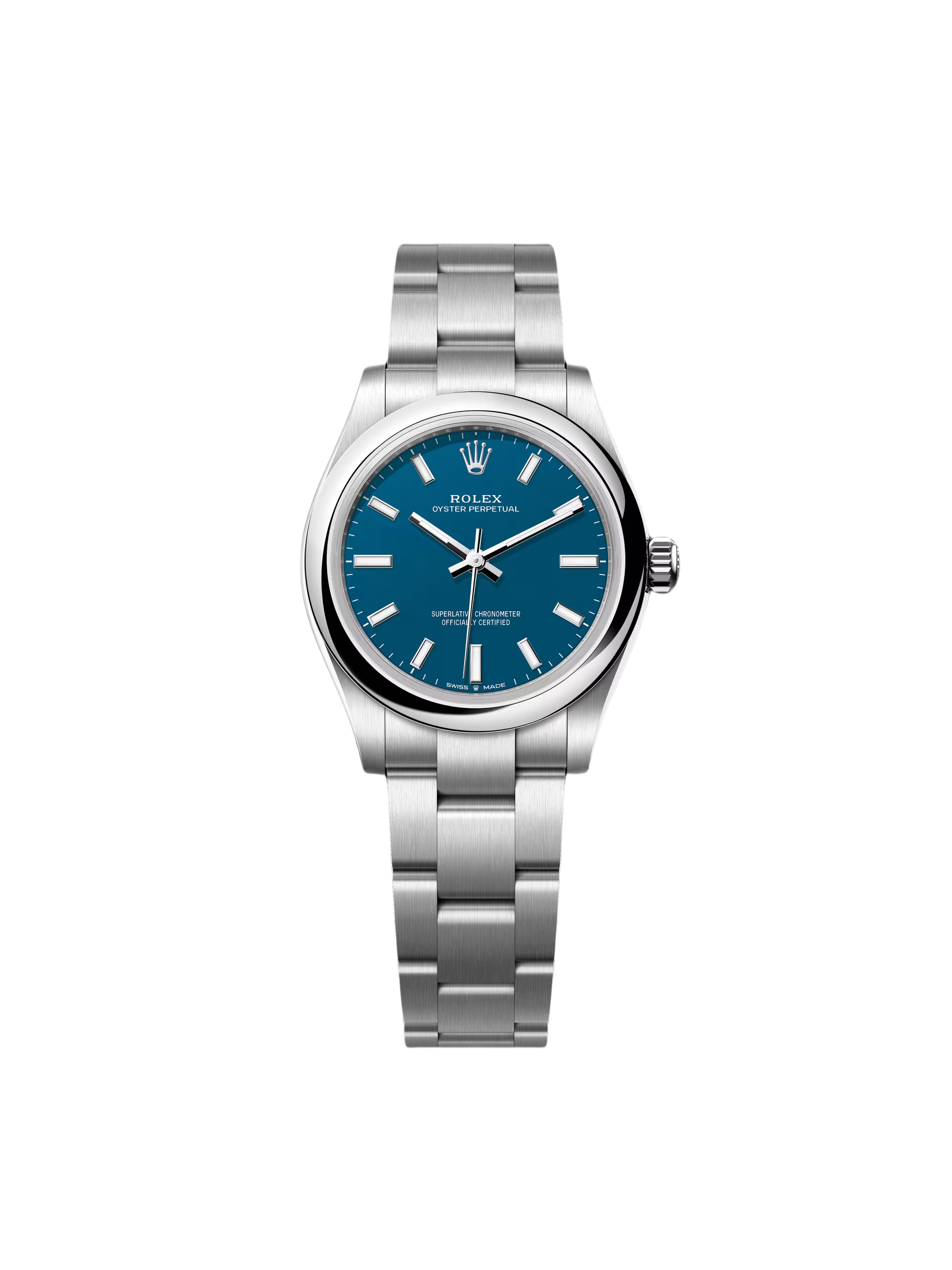 【Free Shipping】【Super Clone】RLX Oyster Perpetual 31mm 277200-0017 Blue Dial Oyster Bracelet Watch