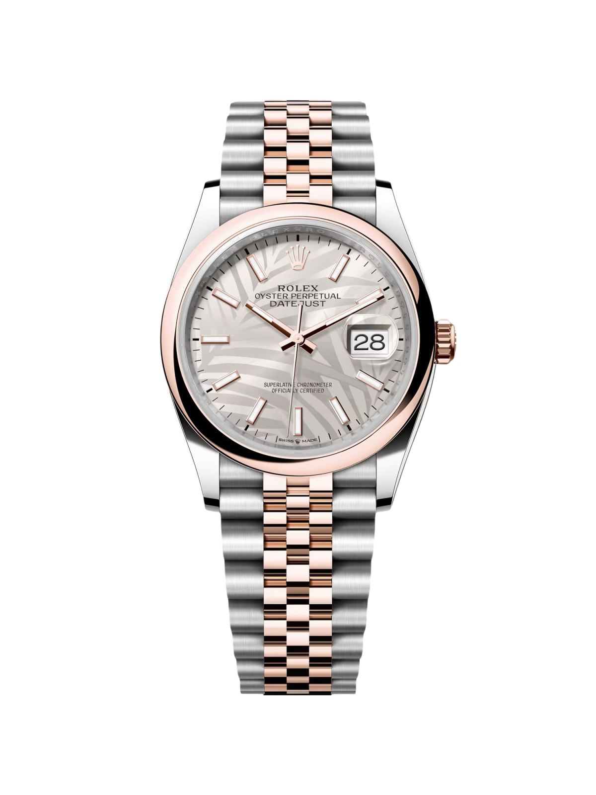 【Free Shipping】【Super Clone】RLX  Datejust 36mm 126201 Silver Dial Oyster Bracelet Watch