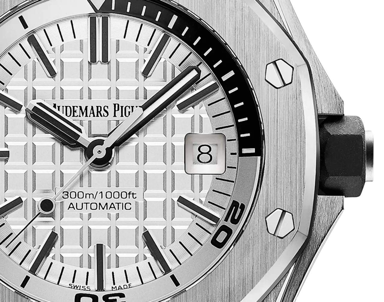 【Free Shipping】【Super Clone】A&P OFFSHORE DIVER Siver-Toned Dial 42mm