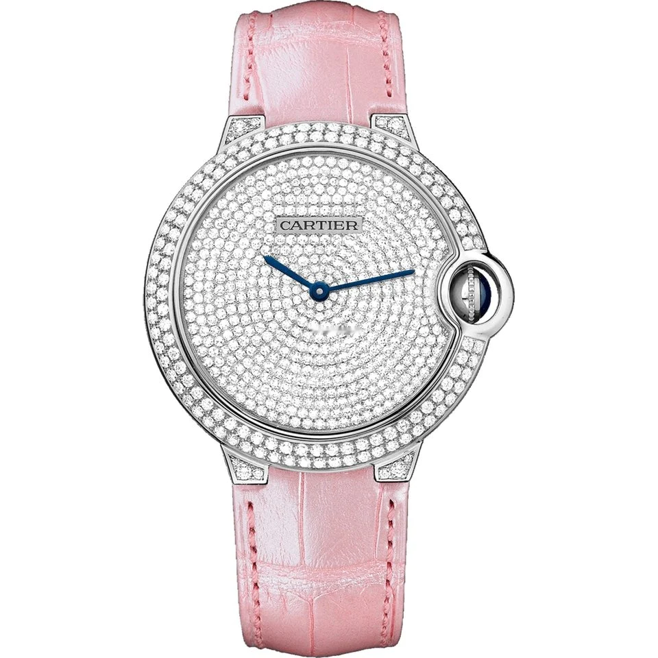 【Free Shipping】【Super Clone】BALLON BLEU Diamond Watch 33mm
