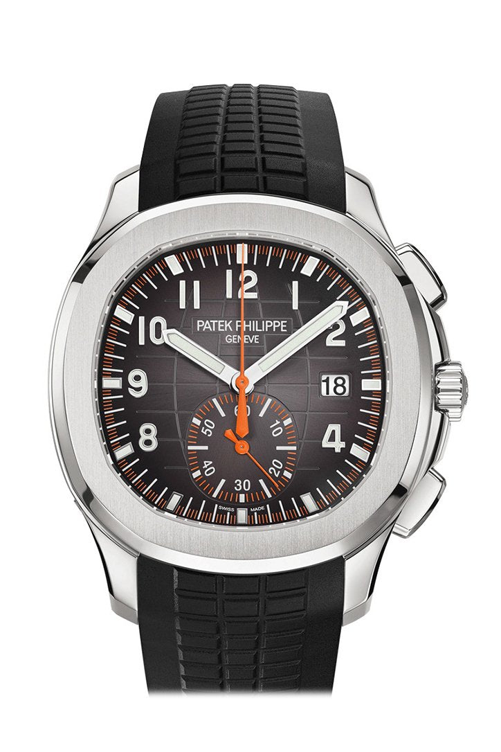 【Free Shipping】【Super Clone】Patek Philippe Aquanaut Black Dial Automatic Men's Chronograph Watch 5968A-001
