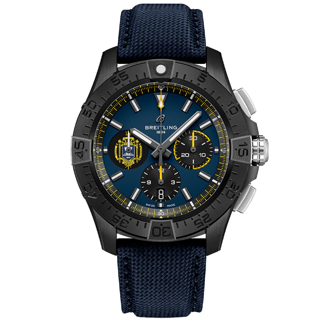 【Free Shipping】【Super Clone】Avenger B01 Chronograph 44 Night Mission US Naval Academy SB01474A1C1X1