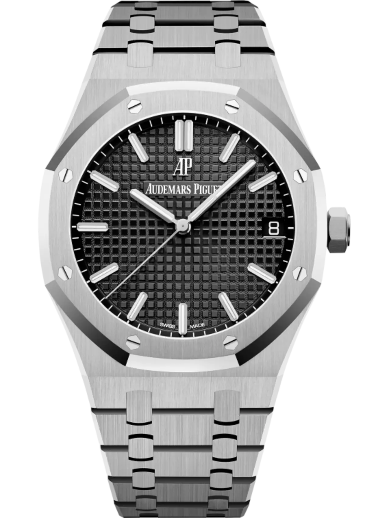 【Free Shipping】【Super Clone】A&P ROYAL OAK Black Dial 41mm
