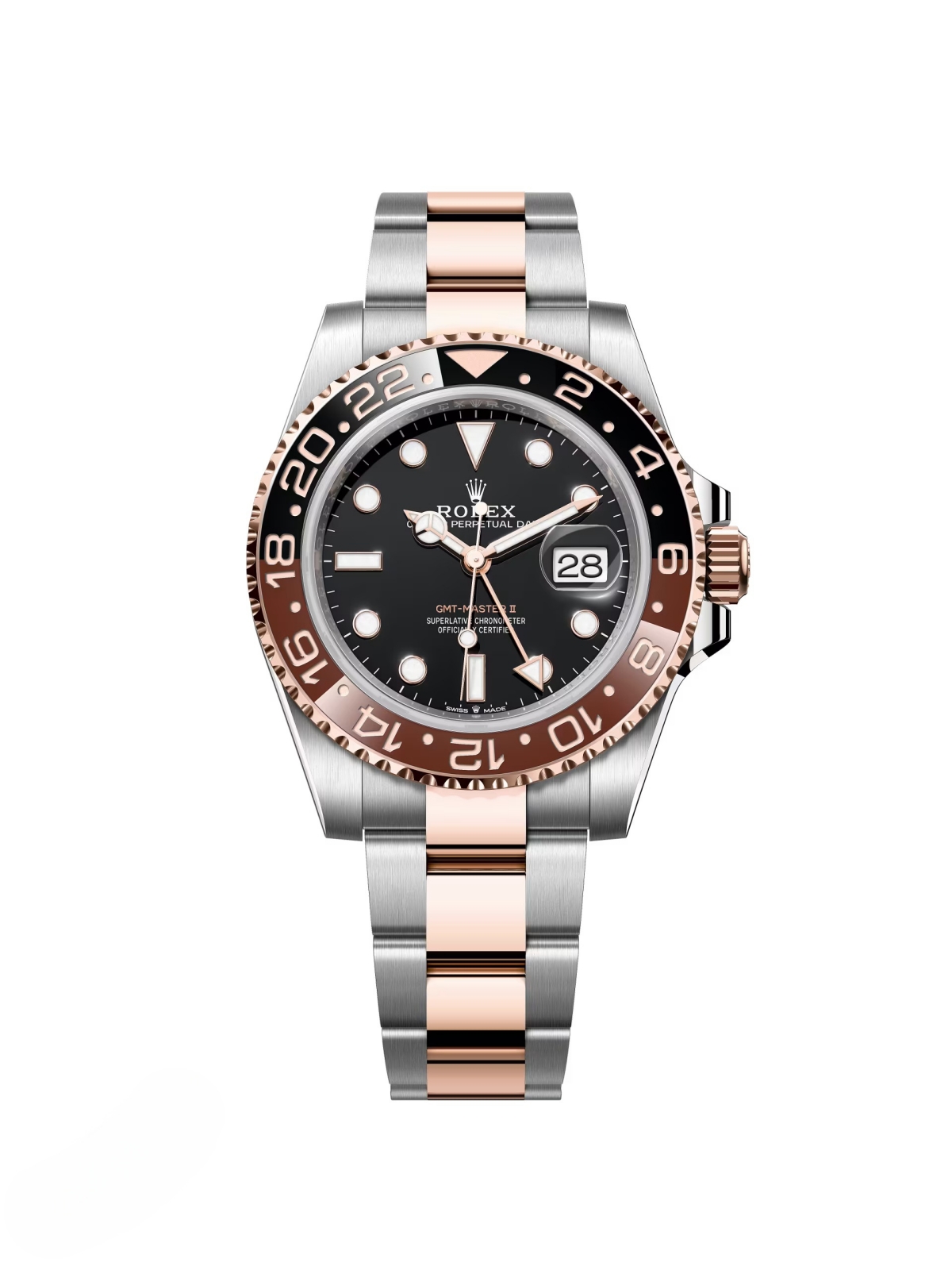 【Free Shipping】【Super Clone】RLX GMT Master Il 126711CHNR-0002 40mm
