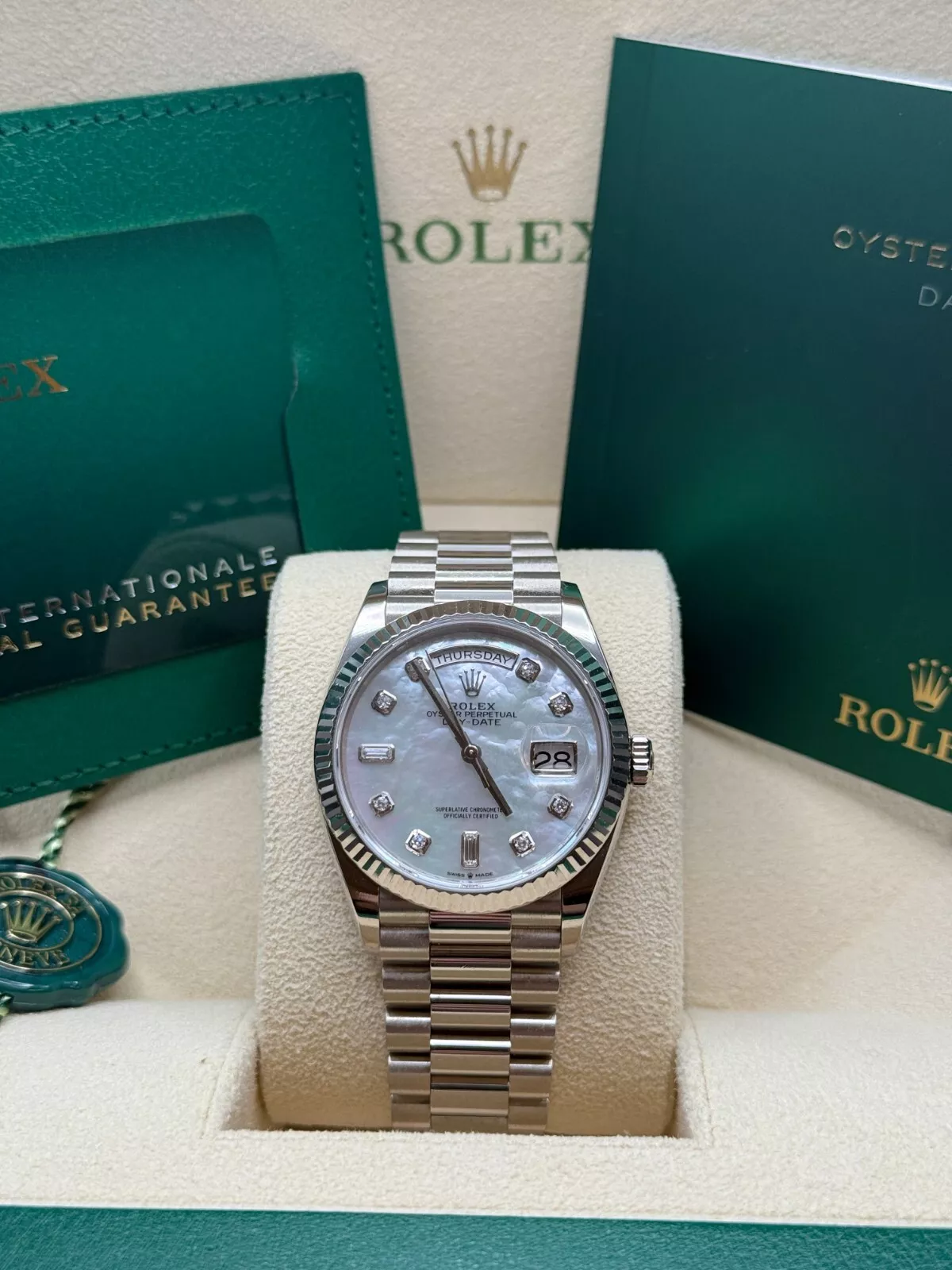 【Free Shipping】【Super Clone】RLX  Day-Date M128239-0007 36mm