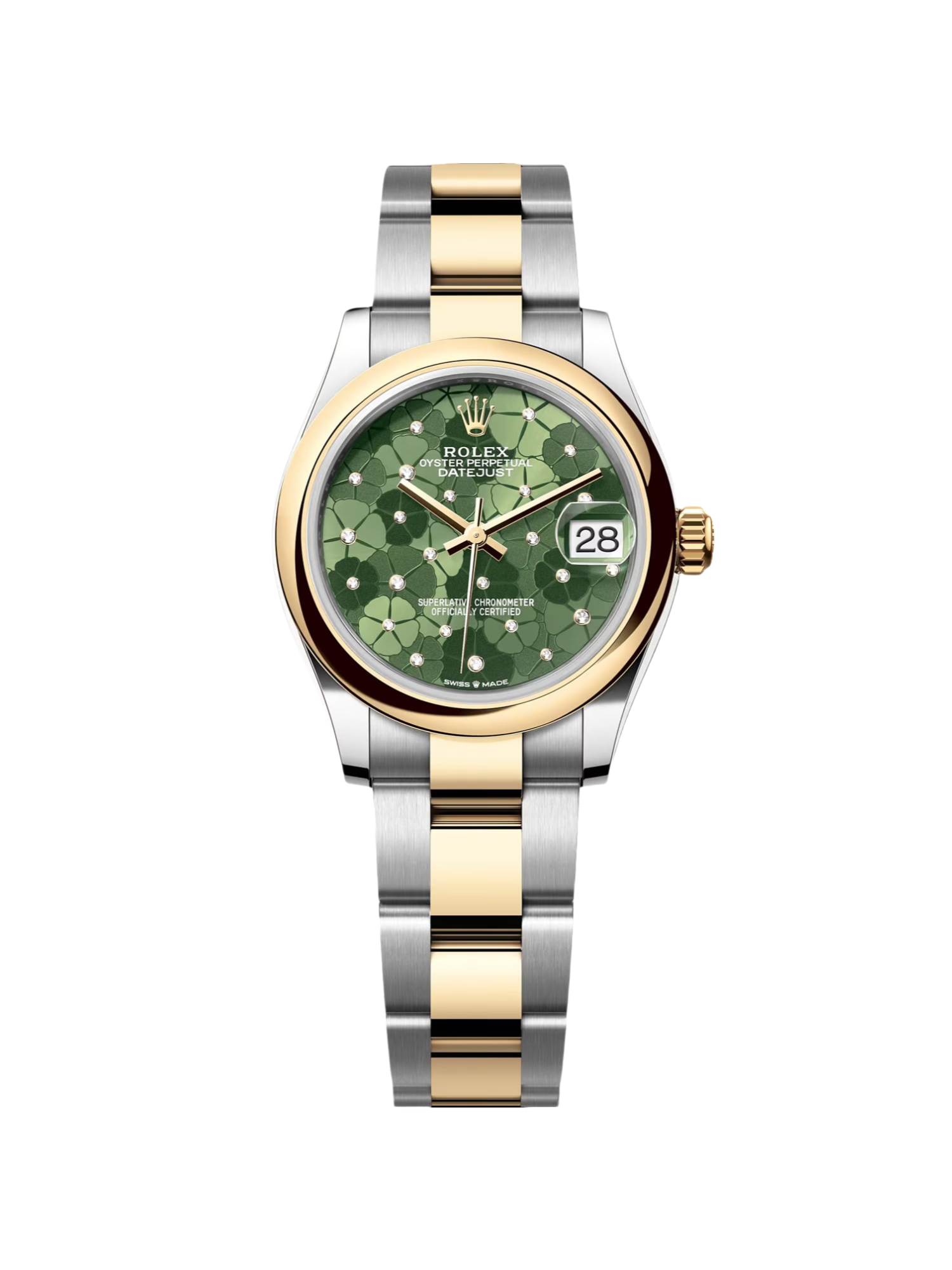 【Free Shipping】【Super Clone】RLX Datejust m278243-0031/0032 31mm Green Dial watch