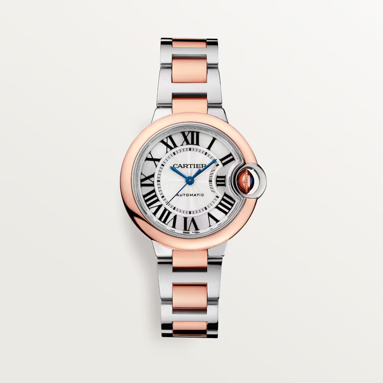 【Free Shipping】【Super Clone】BALLON BLEU Rose Gold Mix 33mm