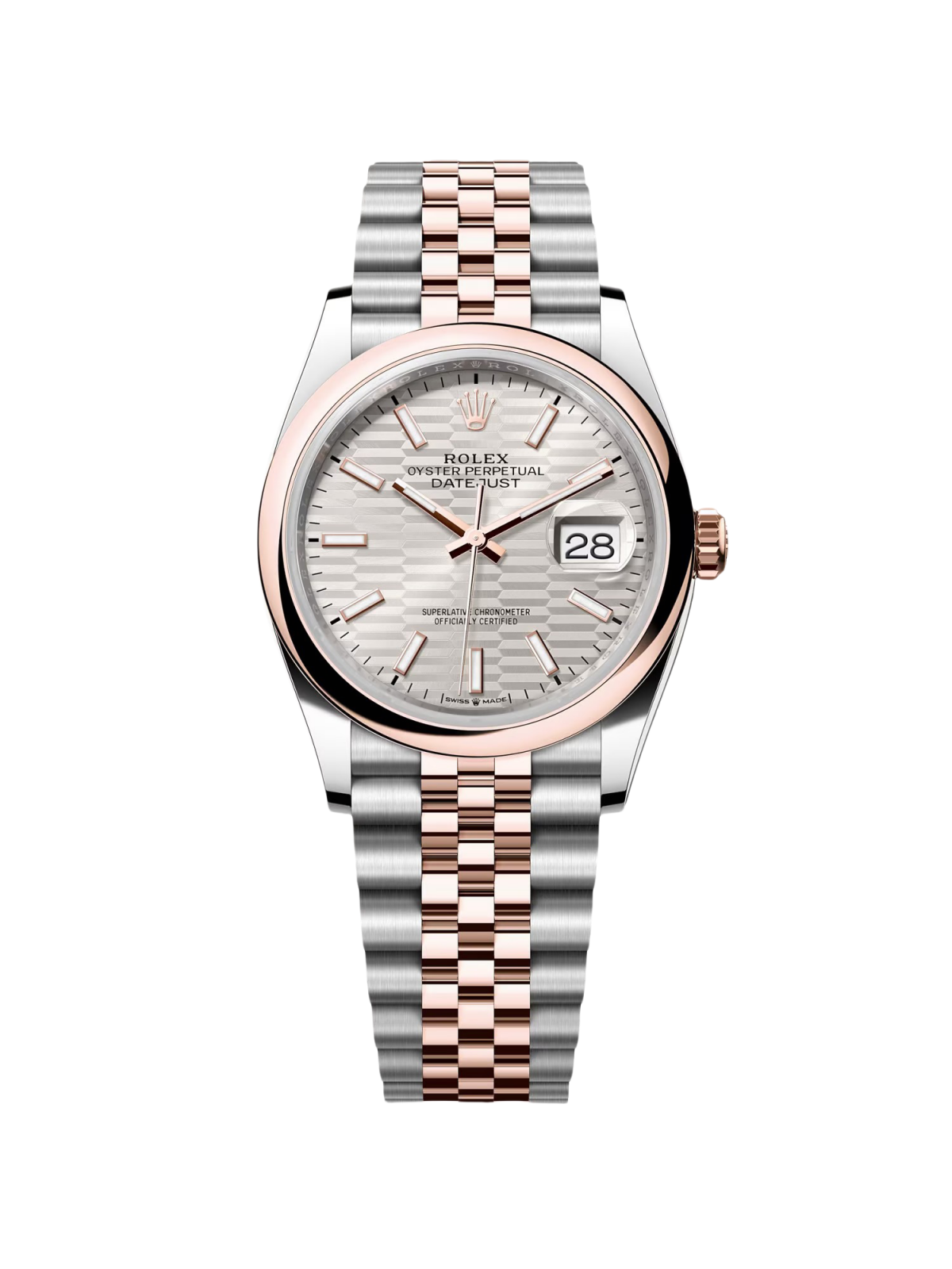 【Free Shipping】【Super Clone】RLX  Datejust 36mm 126201 Silver Dial Oyster Bracelet Watch