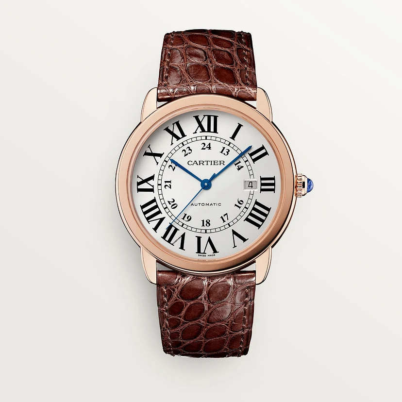【Free Shipping】【Super Clone】RONDE SOLO Rose Gold 42mm