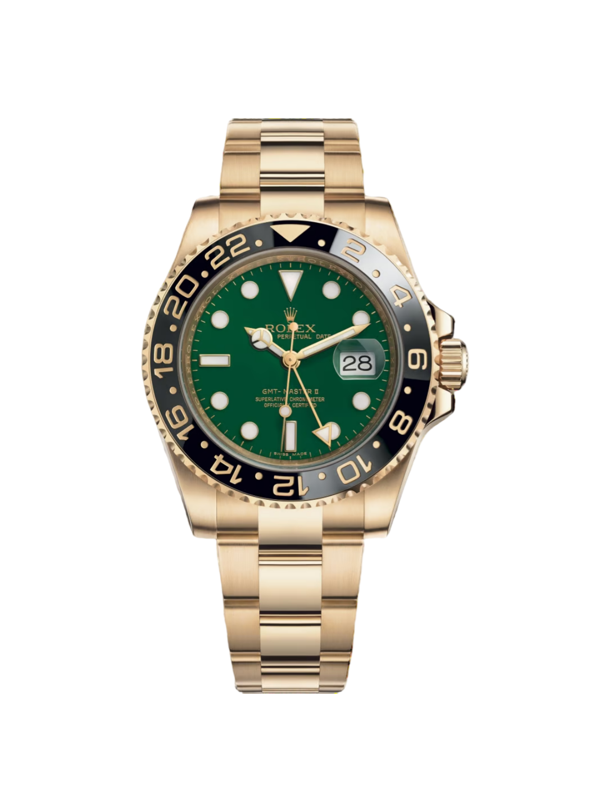 【Free Shipping】【Super Clone】Rolex GMT Master II 116718gso 40mm