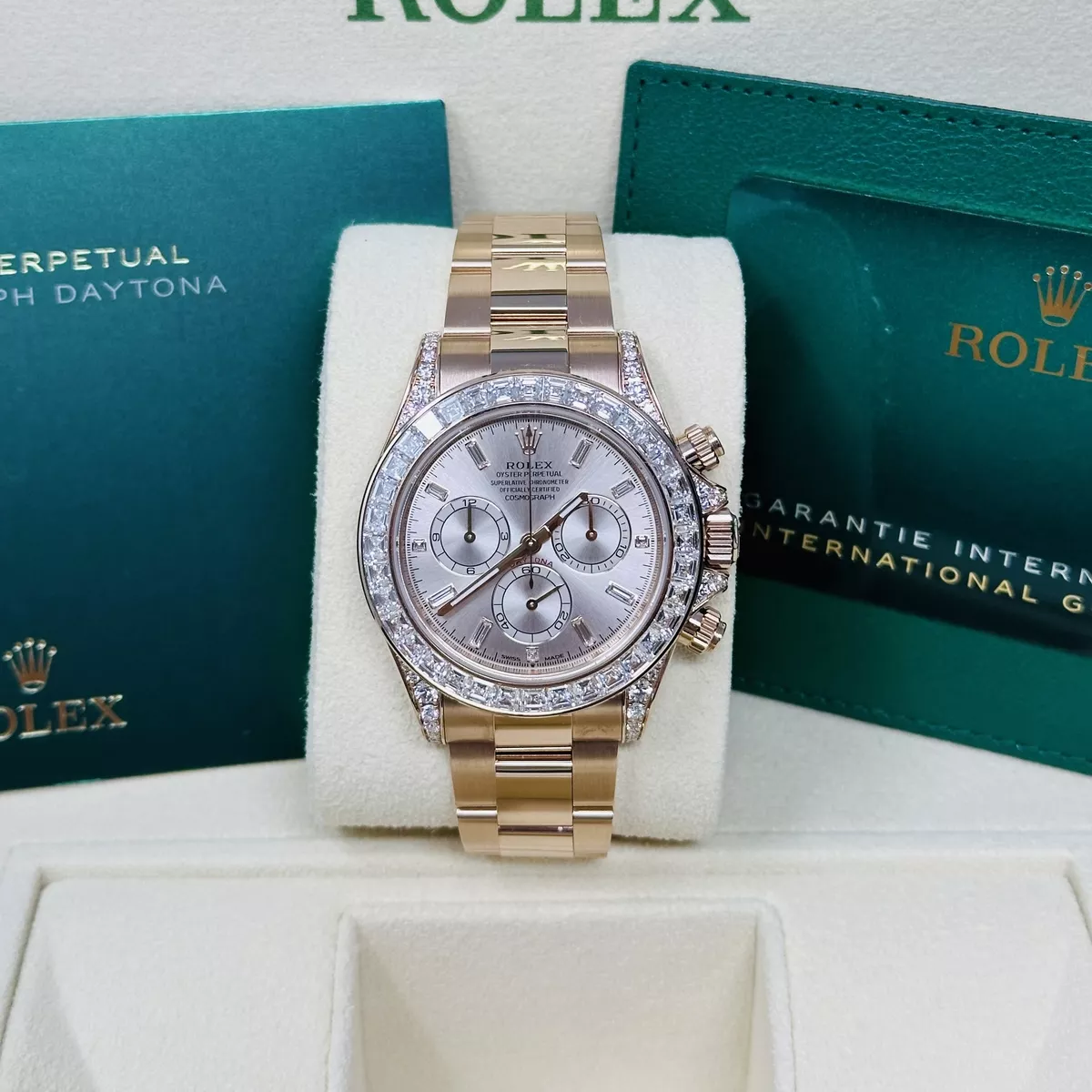 【Free Shipping】12A【Super Clone】RLX Cosmograph Daytona 126595TBR 40mm