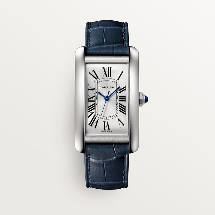 【Free Shipping】【Super Clone】TANK AMERICAINE Blue Strap 26.6 mm