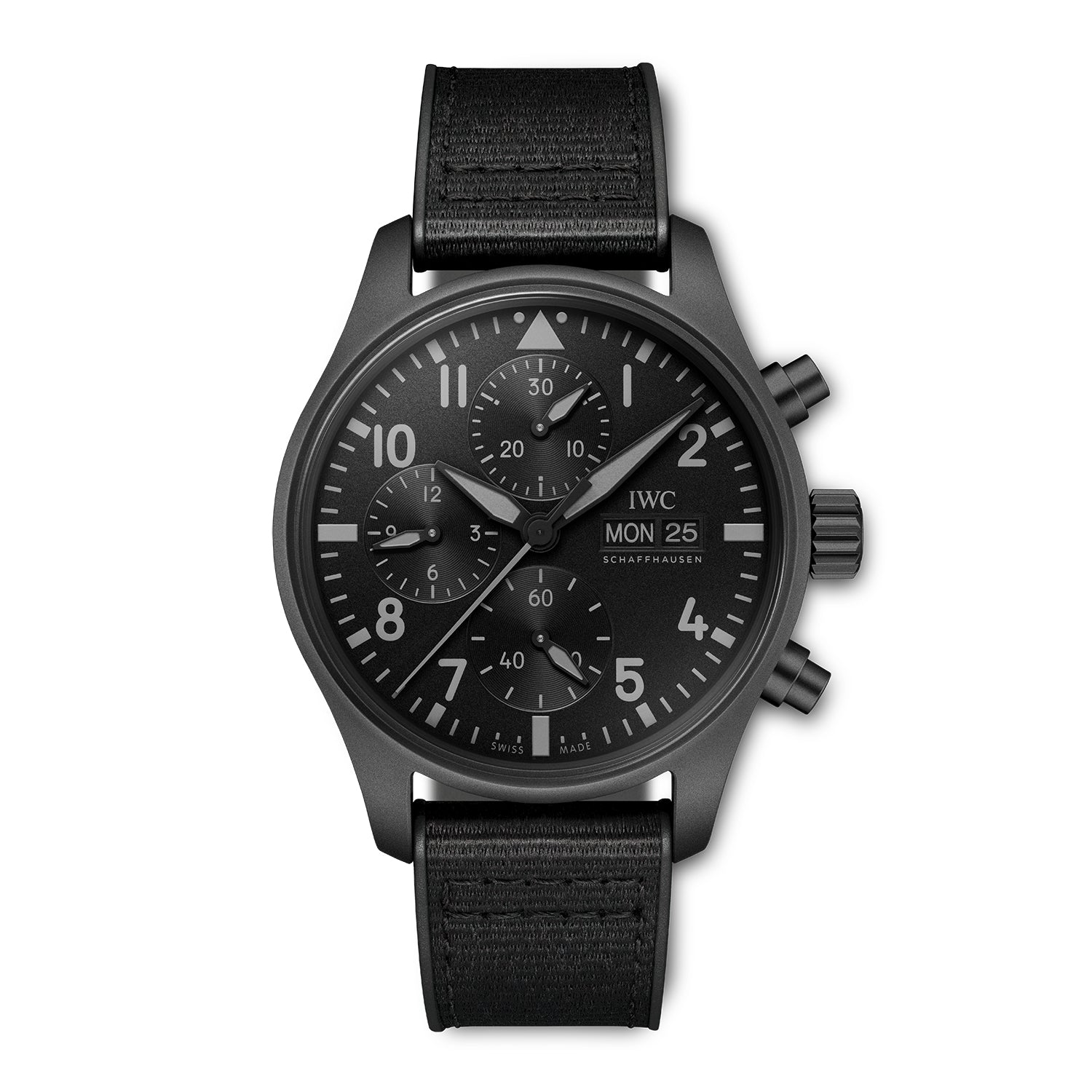 【Free Shipping】【Super Clone】【Top replica】IWC-Pilot's Watch Chronograph 41 TOP GUN Ceratanium (IW388106)