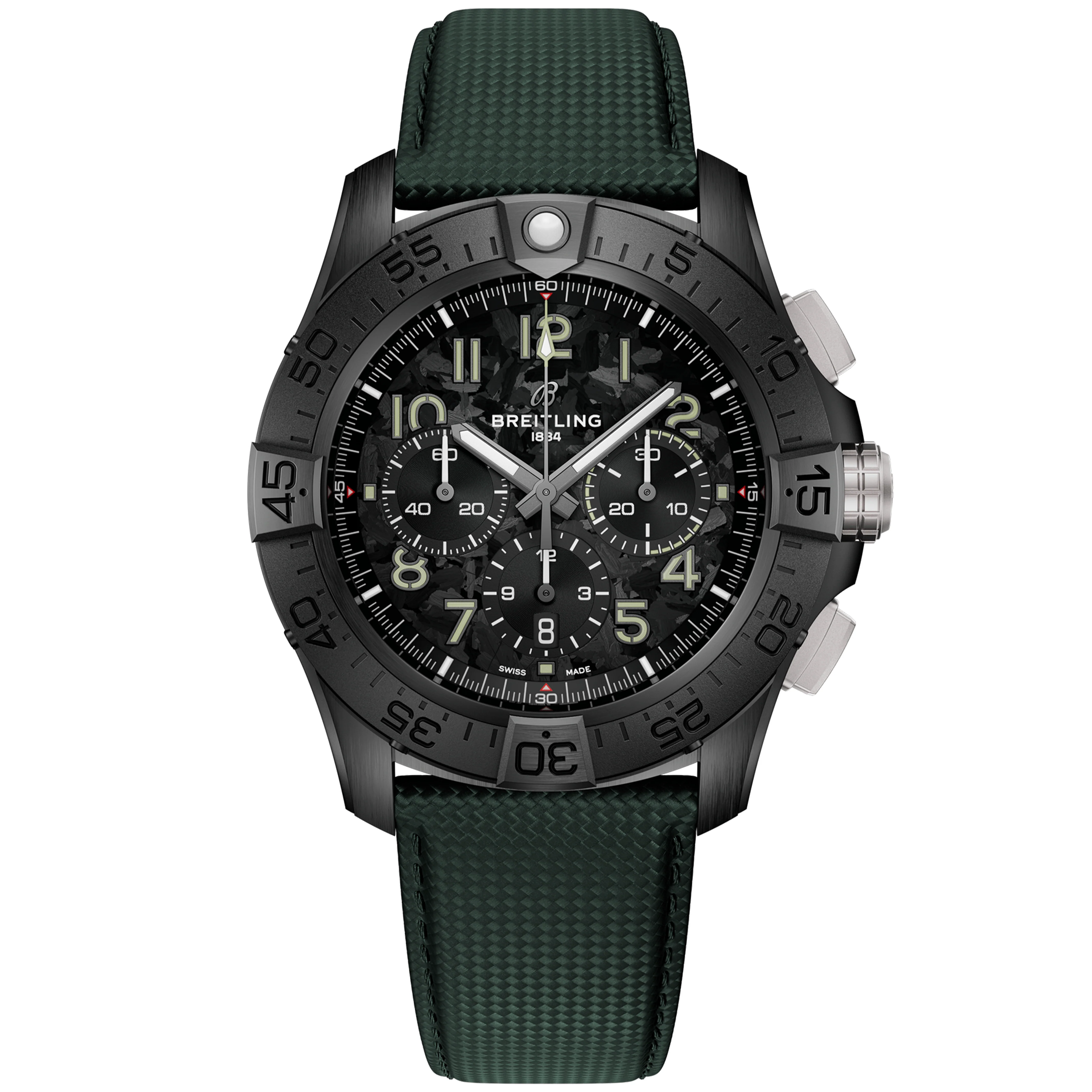 【Free Shipping】【Super Clone】Super Avenger B01 Chronograph 46 Night Mission SB0148101B1X1