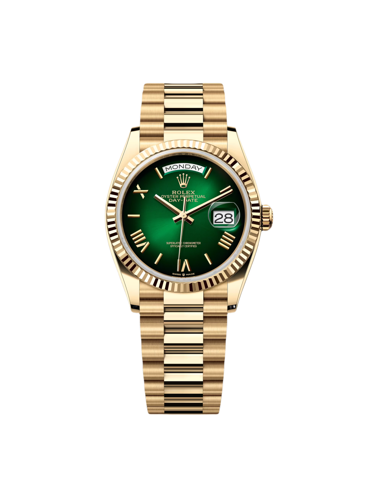 【Free Shipping】【Super Clone】RLX  Day-Date M128238-0118 36mm