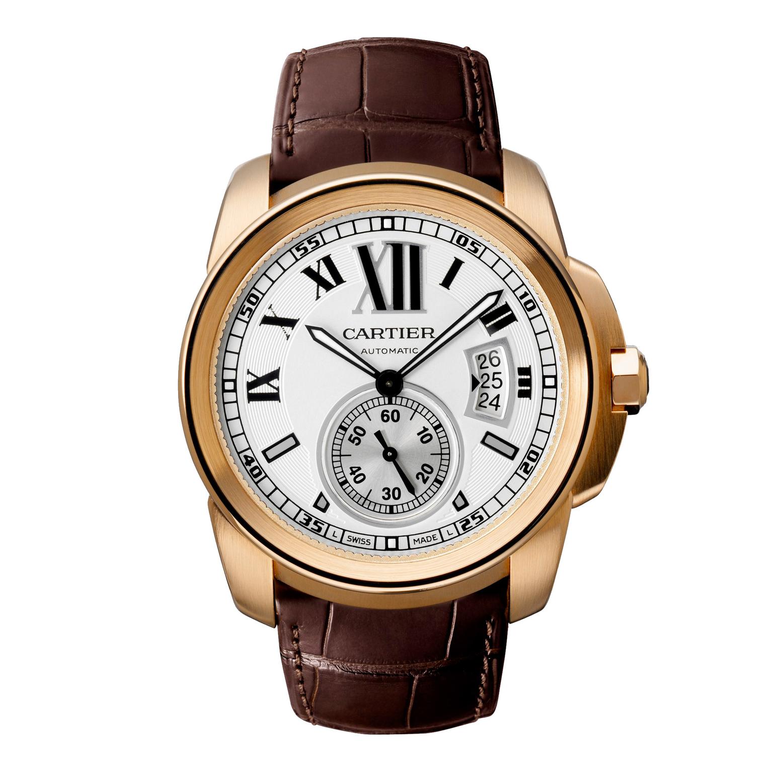 【Free Shipping】【Super Clone】Calibre Rose Gold 42mm