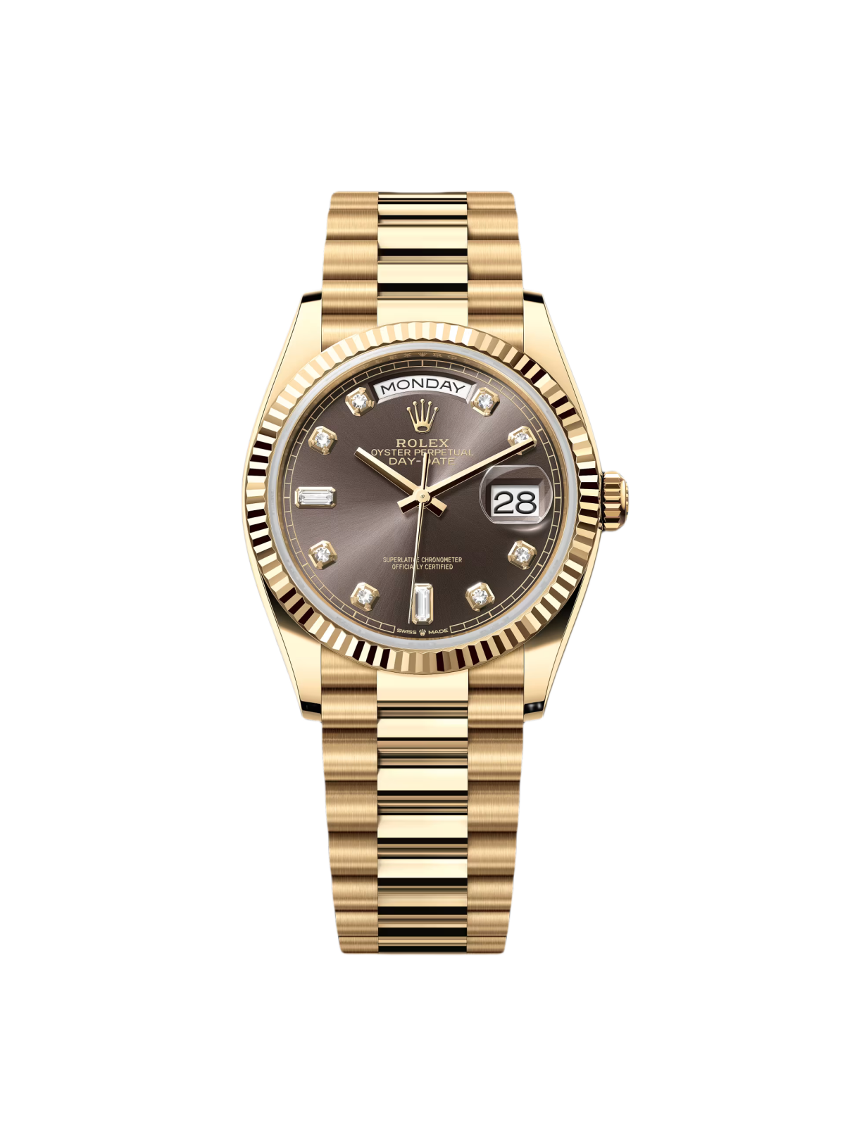 【Free Shipping】【Super Clone】RLX  Day-Date M128238-0022 36mm