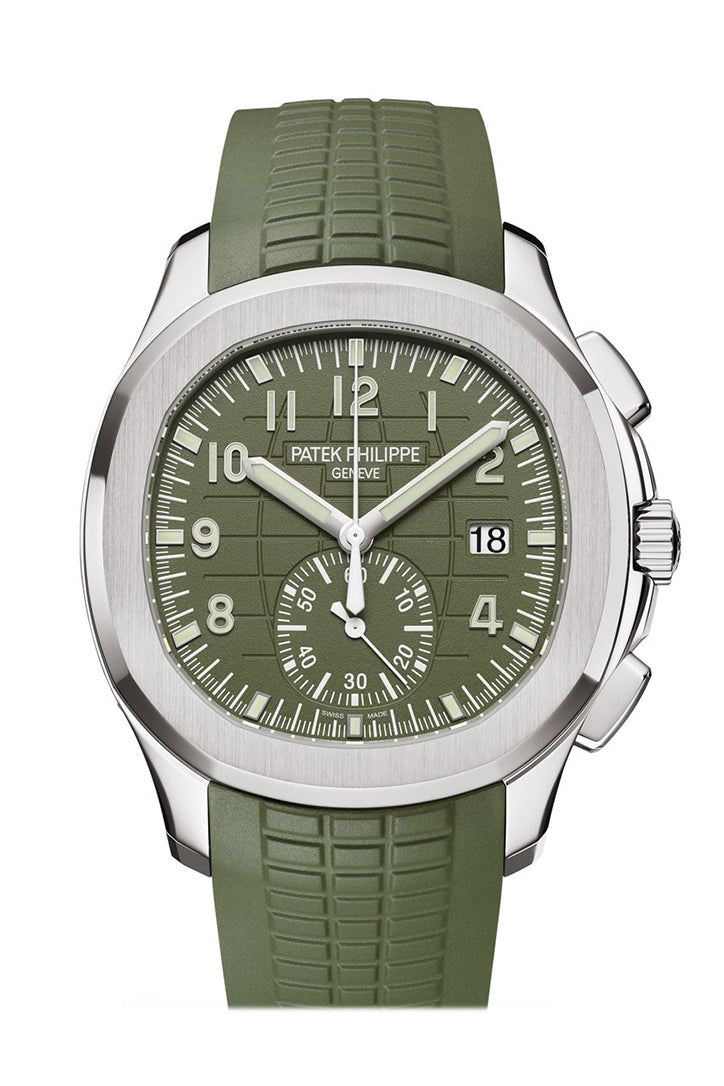 【Free Shipping】【Super Clone】Patek Philippe Aquanaut Khaki Green Mens Watch 5968G-010