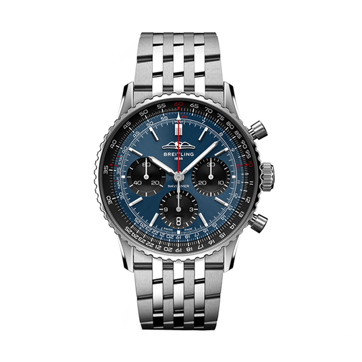 【Free Shipping】【Super Clone】Breitling AB0139241C1A1 Navitimer B01 Blue Dial