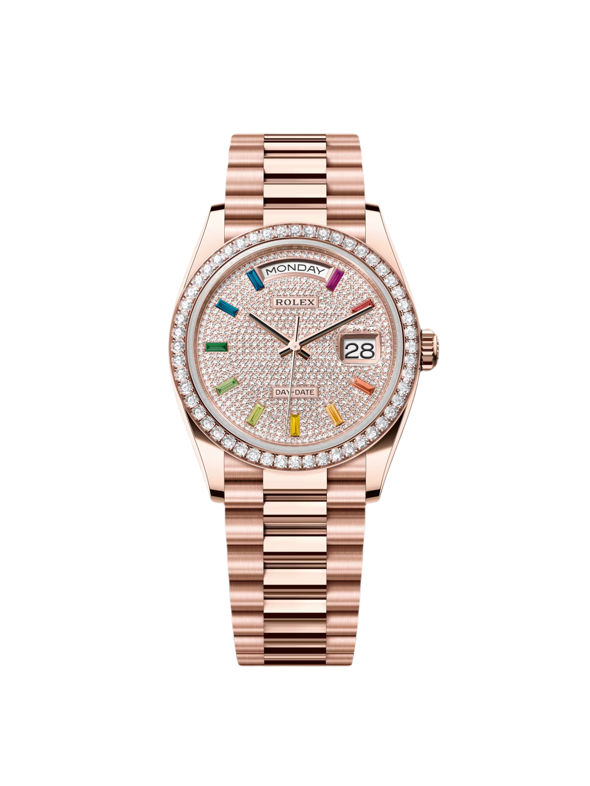 【Free Shipping】【Super Clone】RLX  Day-Date M128345RBR-0042 36mm