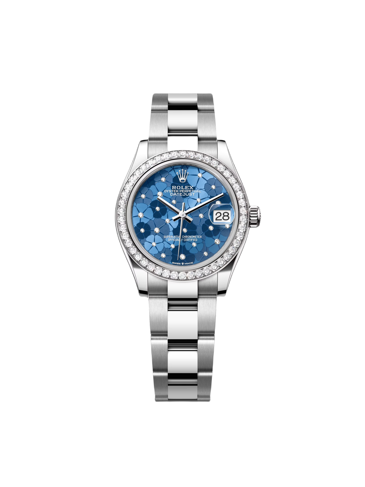 【Free Shipping】【Super Clone】RLX Datejust m278384RBR-0039/0040 Azzurro Blue 31mm Dial Oyster Watch