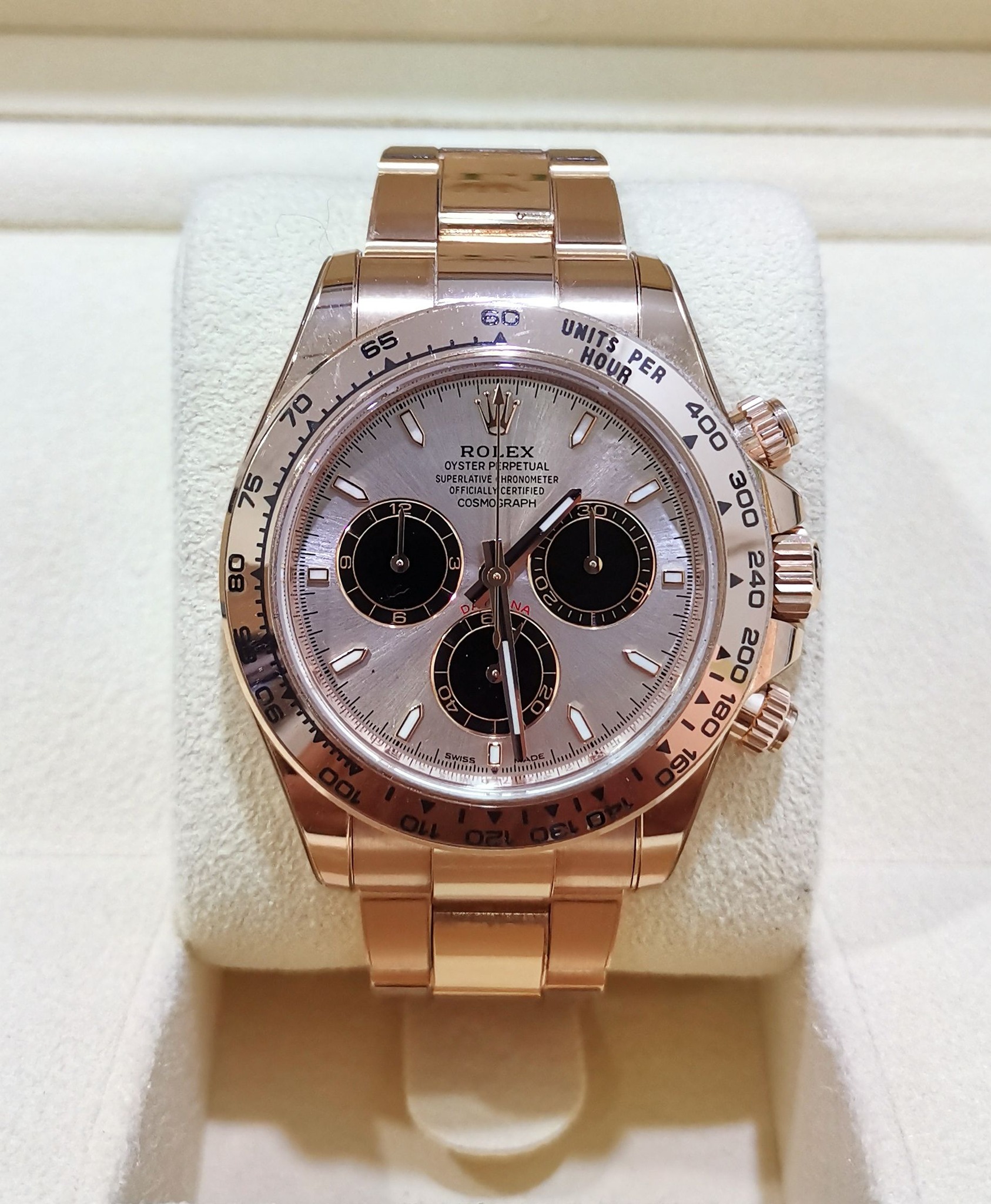 【Free Shipping】12A【Super Clone】RLX Cosmograph Daytona m126505-0003 40mm