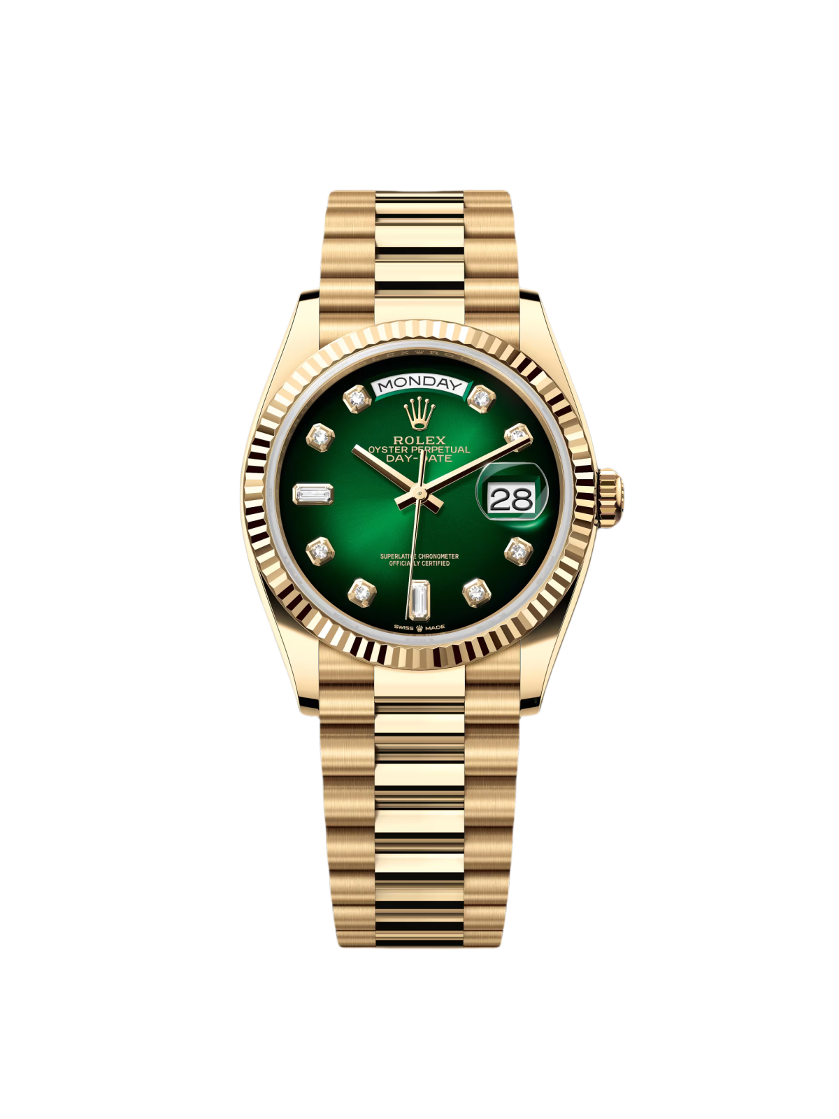 【Free Shipping】【Super Clone】RLX  Day-Date M128238-0069 36mm