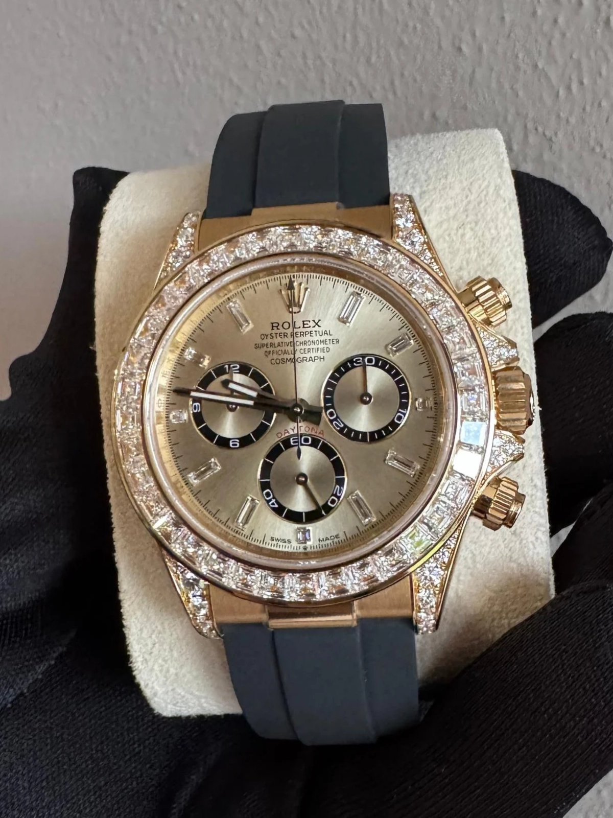 【Free Shipping】12A【Super Clone】RLX Cosmograph Daytona 126538TBR 40mm