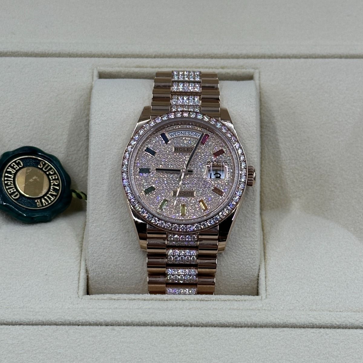 【Free Shipping】【Super Clone】RLX  Day-Date M128345RBR-0042 36mm