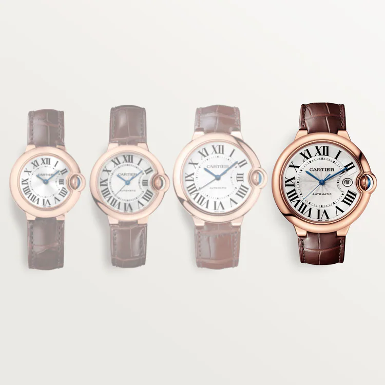 【Free Shipping】【Super Clone】BALLON BLEU Rose Gold 42mm