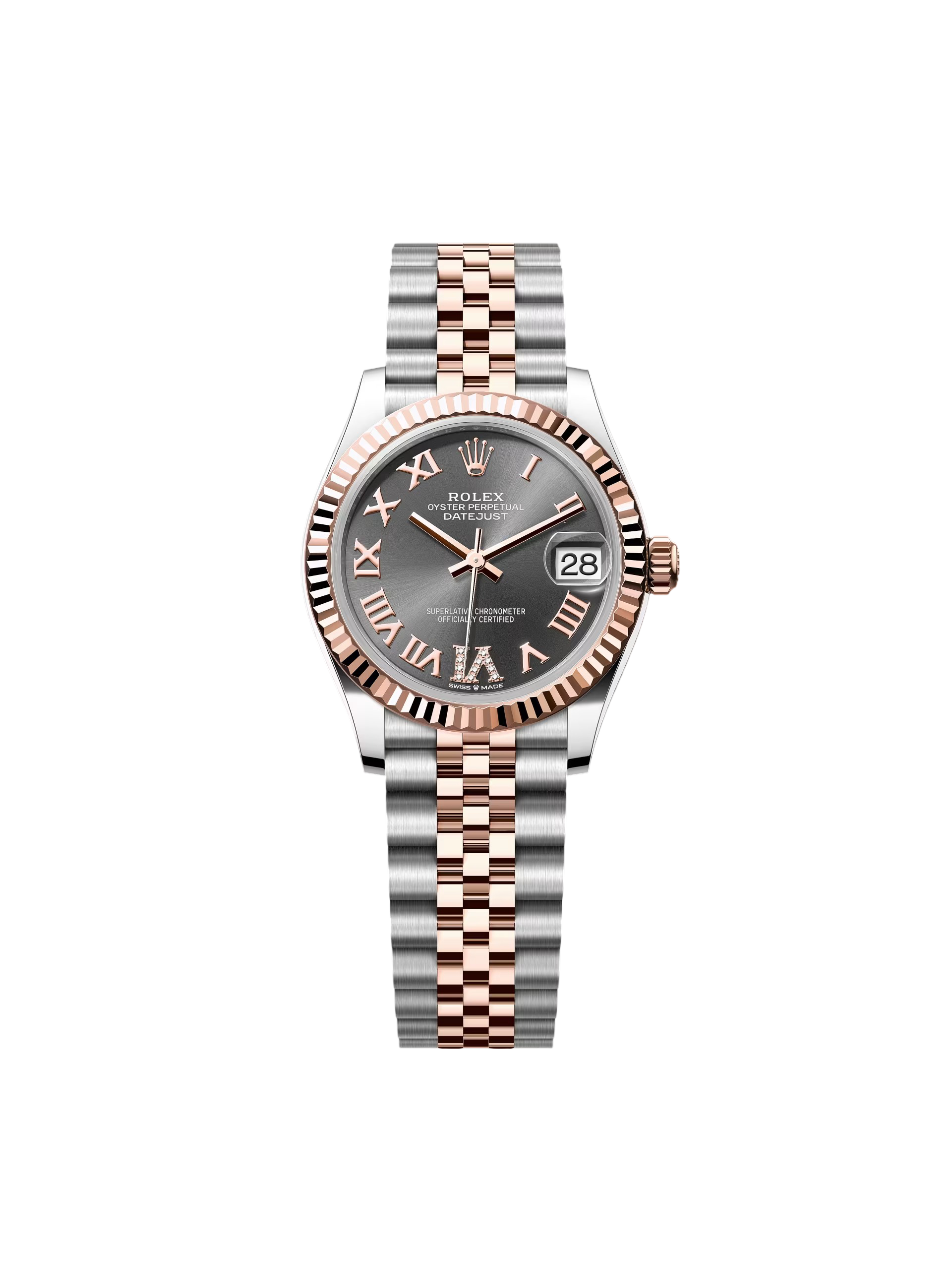 【Free Shipping】【Super Clone】RLX Datejust m278271-0029/0030 Slate 31mm Dial Oyster Bracelet Watch