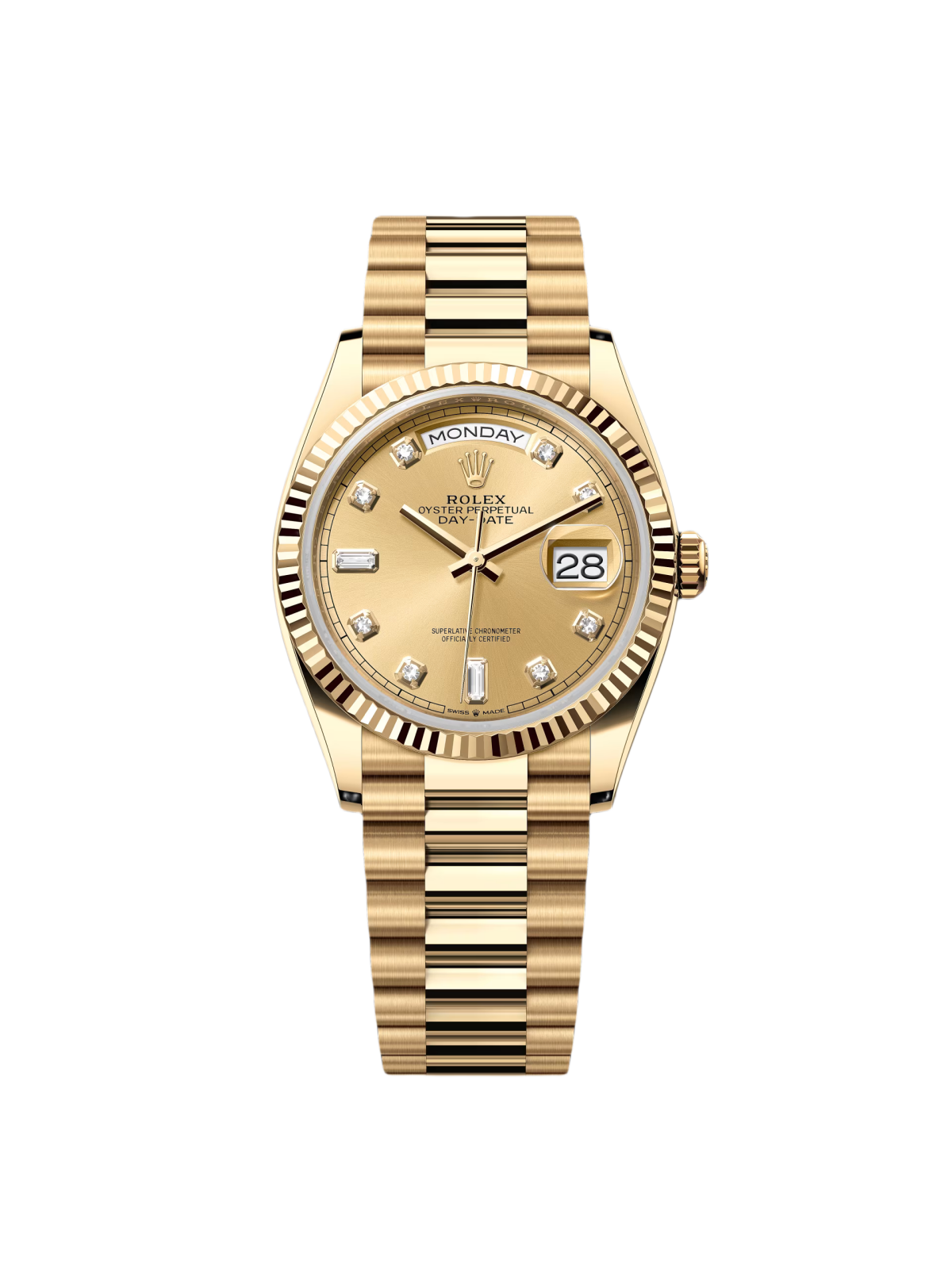 【Free Shipping】【Super Clone】RLX  Day-Date M128238-0008 36mm