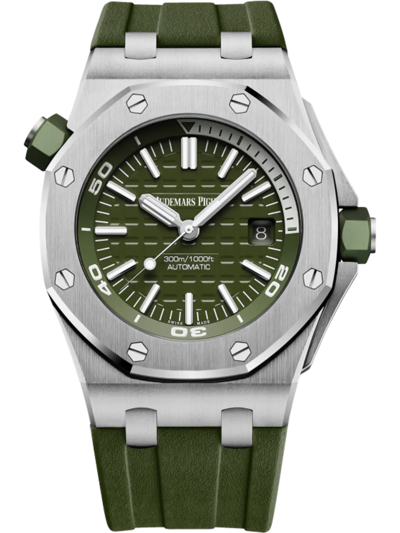【Free Shipping】【Super Clone】A&P OFFSHORE DIVER Khaki Dial 42mm
