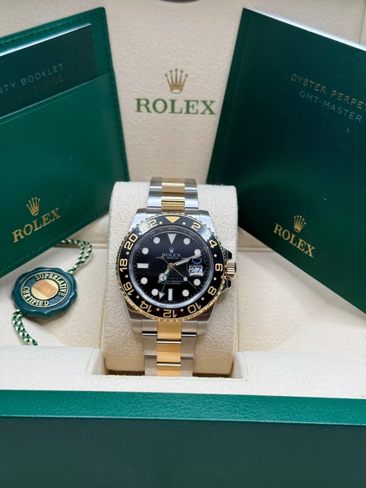 【Free Shipping】【Super Clone】Rolex GMT Master II 116713ln 40mm