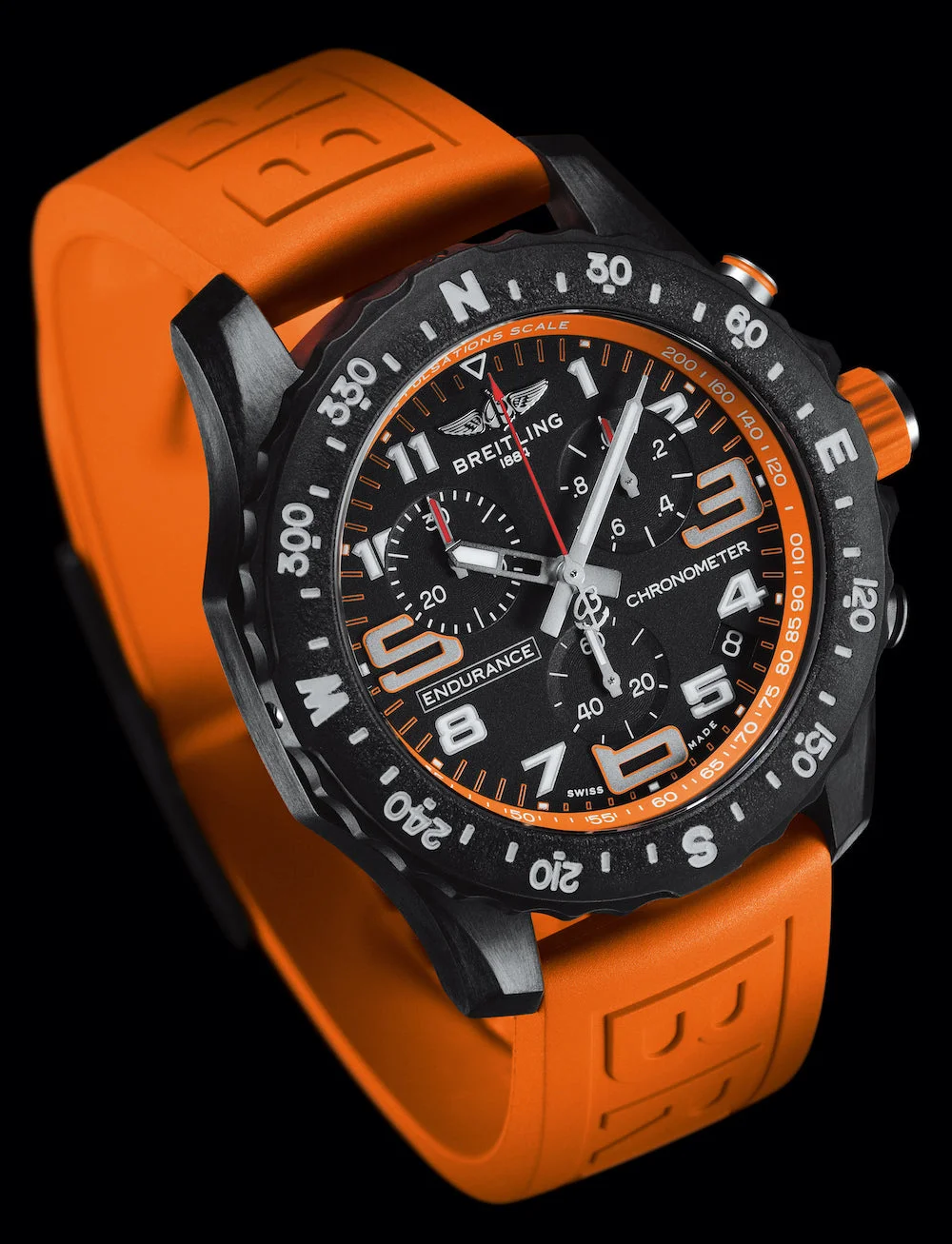 【Free Shipping】【Super Clone】Breitling Watch Professional Endurance Pro Orange