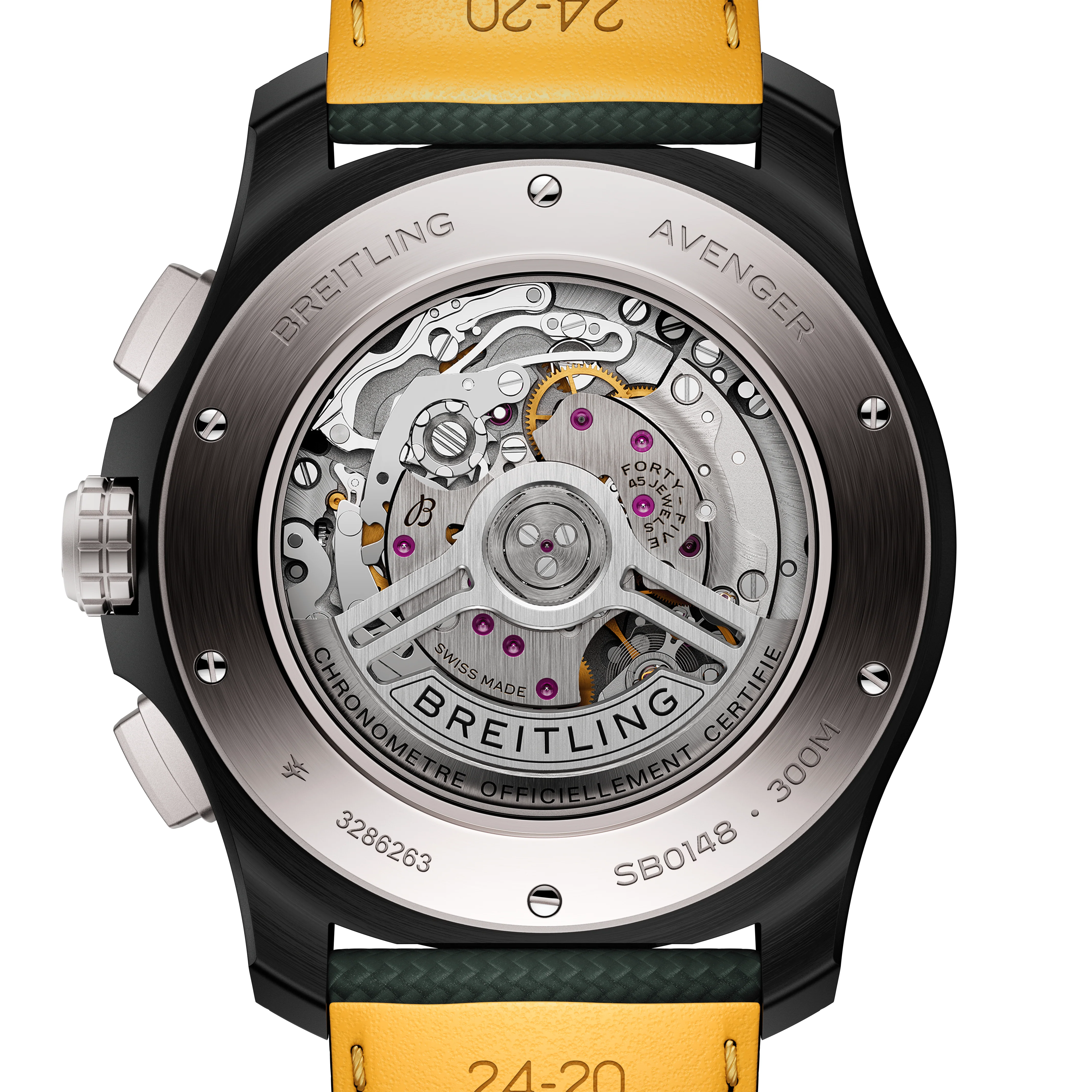 【Free Shipping】【Super Clone】Super Avenger B01 Chronograph 46 Night Mission SB0148101B1X1