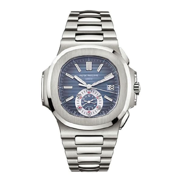 【Free Shipping】【Super Clone】Patek Philippe Nautilus Blue Dial Stainless Steel Mens Watch 5980/1A-001