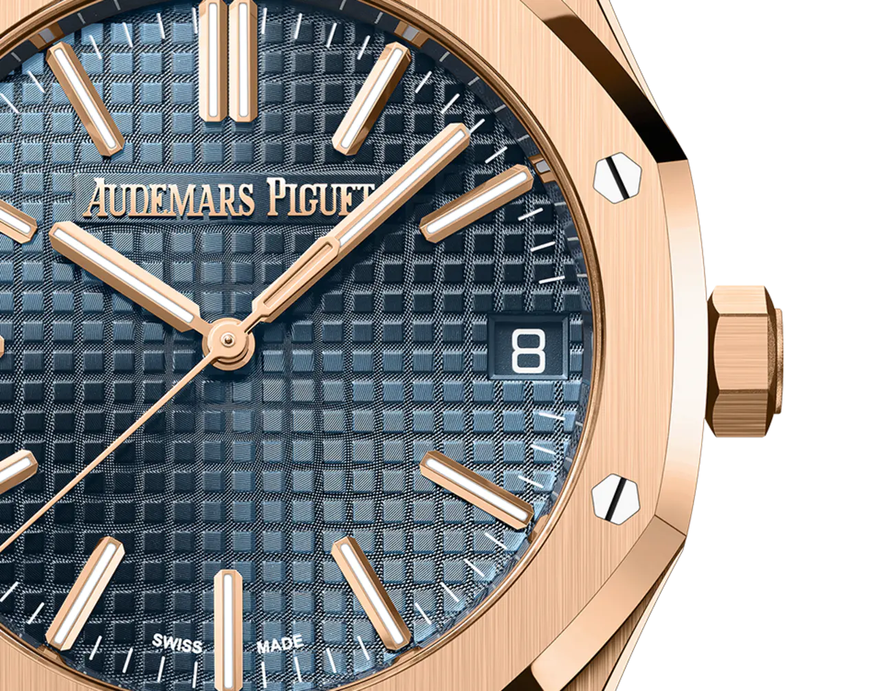 【Free Shipping】【Super Clone】A&P ROYAL OAK Pink Gold “Night Blue Cloud 50” Dial 41mm